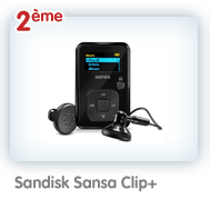 Sandisk Sansa Clip+ 4 Go